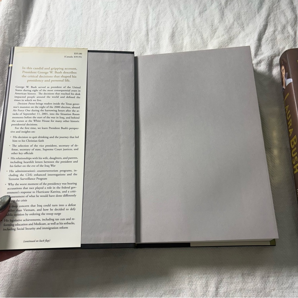 George W. Bush and Laura Bush Book Set - Picture 9 of 12